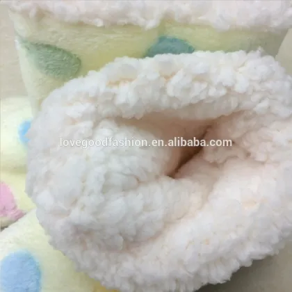 Women's Cozy Fleece Lined Non-Slip Slipper Booties Indoor Socks