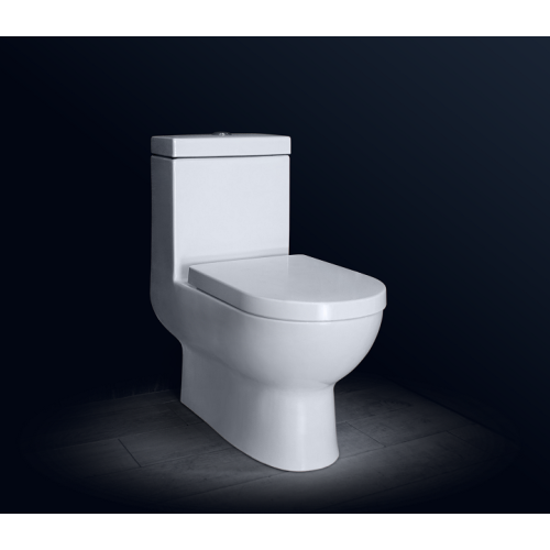 สุขภัณฑ์ในห้องน้ำ Siphonic Ceramic One Piece Toilet