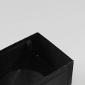 HVAC Hava Su Geçirmez Panjur Siyah Plenum Kutusu Adaptörü