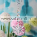 Largest Selection of 18CM Transparent Plastic Crystal  Octagon Flower Light Beaded Garland Prism