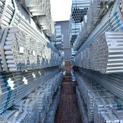 EN 39 Galvanized Steel Scaffold Pipe 48.3mm Stock