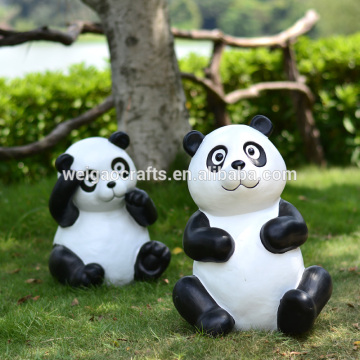 Life Size resin panda statue
