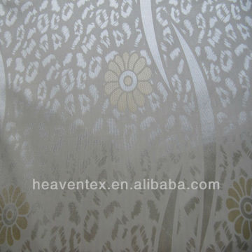 home textile mattress cheap fabric 100% polyester shiny tricot fabric (11982-1)