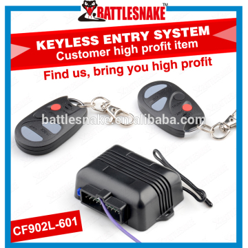 universal keyless entry plastic remote keyless entry door lock system