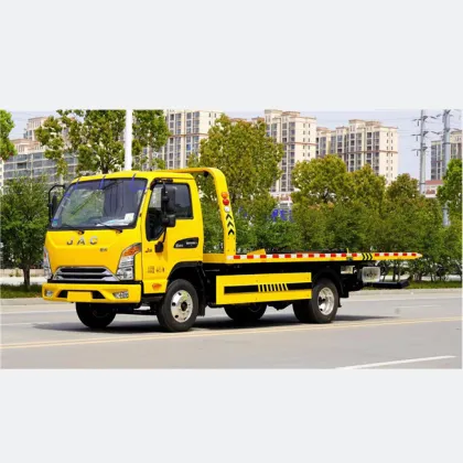 Hot Selling JAC 4*2 LHD Flatbed Wrecker Towing Truck