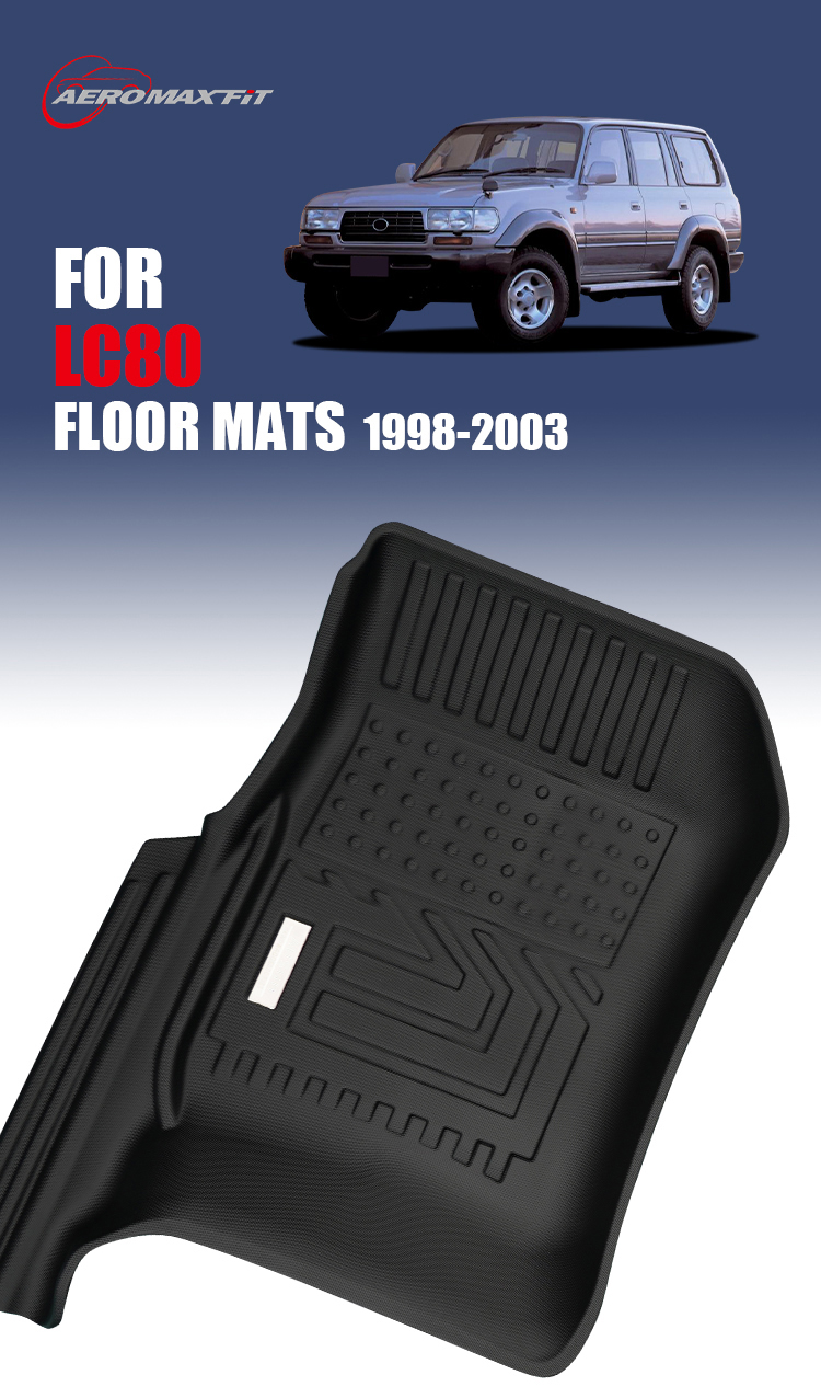 Toyota LC80 floor mats_01