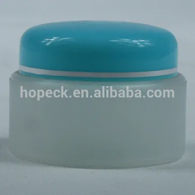 single layer round shape plastic container