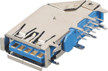 Single Port USB Socket Connector Receptacle