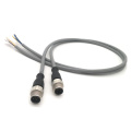 A-Coding 5Pin male M12 Sensor Connector shielded Cable