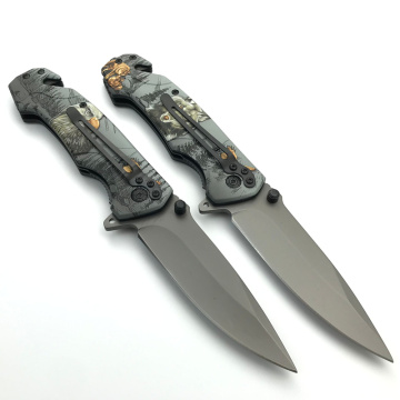 Spring Lloaded Tactical Folding Pocket Knife