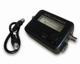 High Sensitive Illuminated Satellite Finder With Audio Tone Function