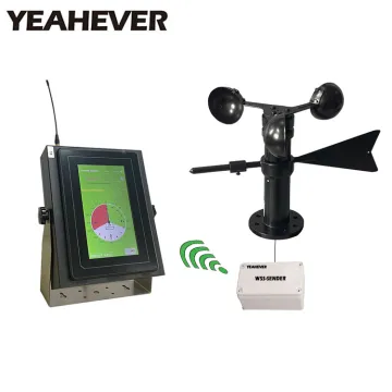 Wind Speed and Direction Monitoring Station with Data Logger