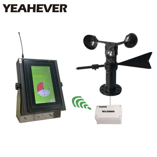 Wind Speed and Direction Monitoring Station with Data Logger