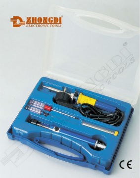 High quality 6pcs(Screwdriver,desoldering pump,iron stand,etc) electronic tool set of Ningbo ZD
