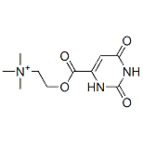 Ethanaminium, N, N, N-triméthyl-2 - [[(1,2,3,6-tétrahydro-2,6-dioxo-4-pyrimidinyl) carbonyl] oxy] CAS 16978-42-0
