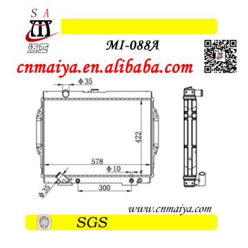 MB660077/924487 autoparts for radiator