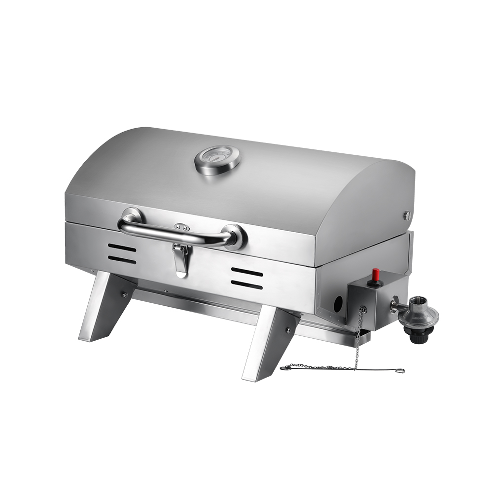 Tafelblad gasgrill met inklapbare poten 13000 BTU