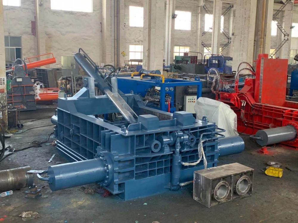 Steel Copper Iron Aluminum Baler With Octagonal Block