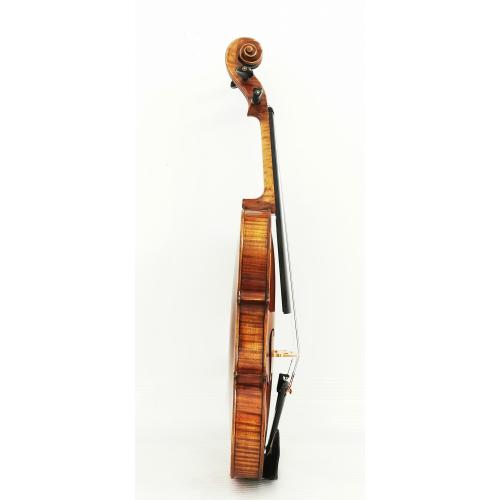 Joli tableau esprit érable flammé Violon ancien