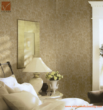 new design 3d deep texture pvc wallpaper