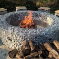 Caixa de gabion para serviços pesados para aplicações de parede