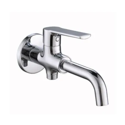 Square type one way outdoor on wall faucet bibcocks
