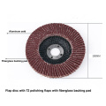 Abrasive flap disc for metal 115mm 100mm grit36
