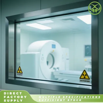 High‑Transparent Medical Radiation‑Proof Lead Glass
