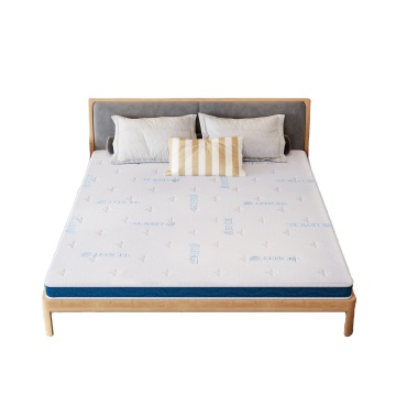 Foldable Tatami Futon with 7cm Jute Fiber Mat and Thin Double Bed Latex Foam Mattress