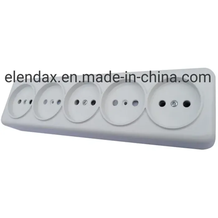 Stopkontak Soket 5 Arah yang Dipasang di Permukaan (S7509)