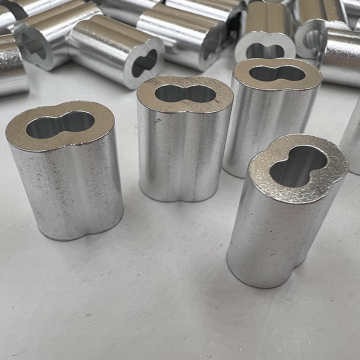1/32 \ "Aluminium -Ferrule -Sortiment -Kit: Crimple -Loop -Ärmel für Kabelseil und Kabelenden