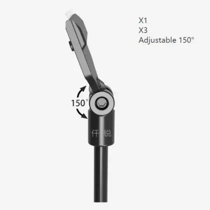 QANVEE Aquarium Algae Razor Scraper Blade Cleaning Tool and Brush Set for Rapid Algae Removal