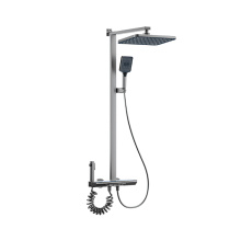 Large Rainfall Shower Set with Digital Panel Control