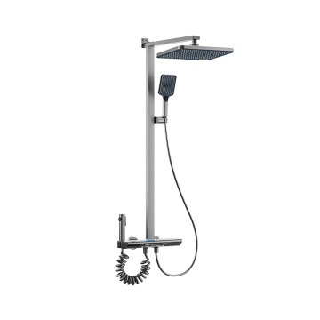Large Rainfall Shower Set with Digital Panel Control
