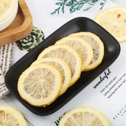 High Vitamin C Freeze Dried Lemon and Lime Slices for Whitening and Slimming Tea