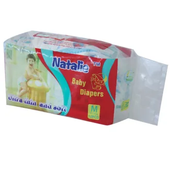 disposable diaper,elastic waistband,medium size 12pcs every bad