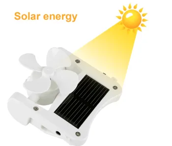 Fashion Detachable Solar Fan