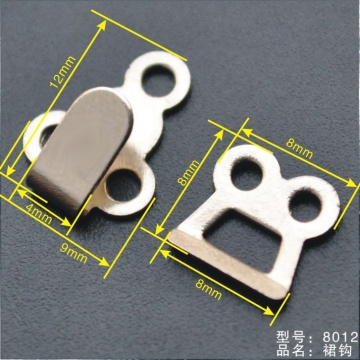 10pcs Trousers Hook Skirt Dress Garment Hook and Eye Not Rust Coat Sewing Buckle Button