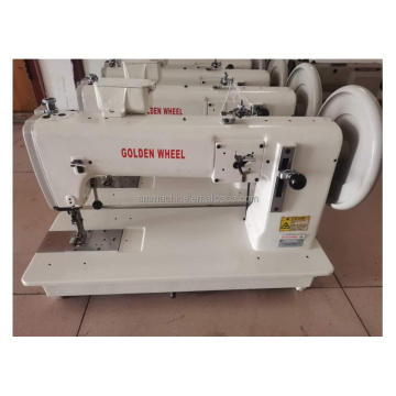 Used Golden Wheel CS-243 Unison Feed Sewing Machine - Heavy Duty Industrial Sewing Equipment