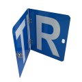 400mm*250mm "T.I.R" sign