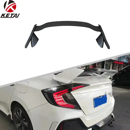 Type-R Style ABS Rear Bumper Spoiler for Honda Civic Sedan 2016-2022