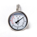 Base Mount Stainless Steel Thread Connection Pressure Gauge