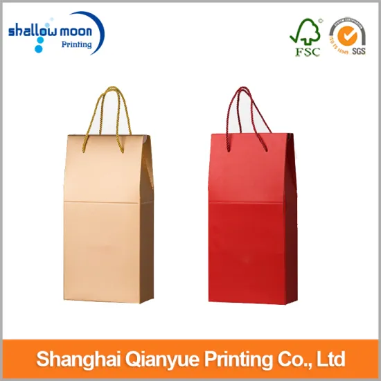 Top Selling High-End Wine Packaging Box Manufacturer With Handle