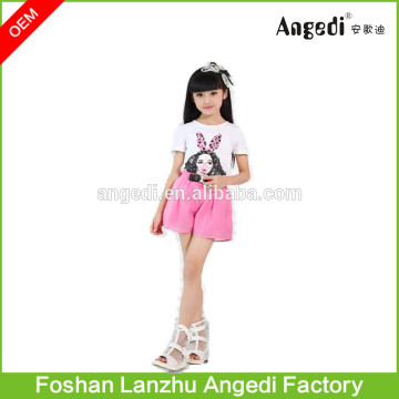 2016 purchasing meeting new released girls summer fashion set