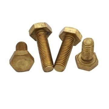 Metric Brass Hex head bolts