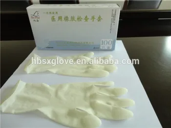 disposable latex gloves large suitable for America with CE