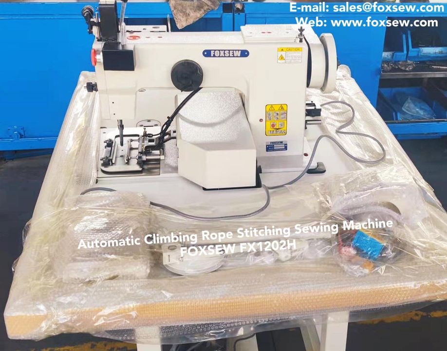 Automatic Climbing Rope Stitching Sewing Machine FOXSEW FX1202H -1