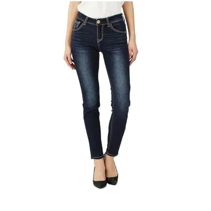 High Waist Fashion Skinny Denim Pants for Women