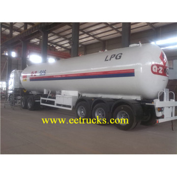 58.5cbm Tri-axle LPG Semi Trailer Tanks