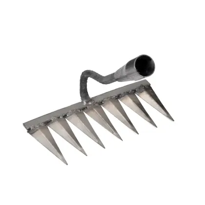 Gardening Hoe and Rake Set with Glove – Agricultural Tool for Soil Loosening